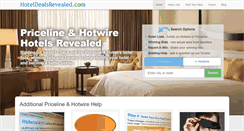 Desktop Screenshot of hoteldealsrevealed.com